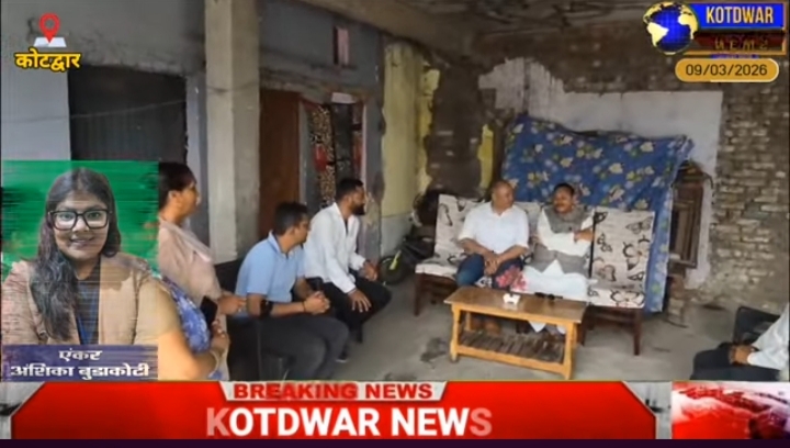 कोटद्वार नगर में सड़कों के निर्माण की दिशा में पहला कदम, विभिन्न वार्डों में किया स्थलीय निरीक्षण