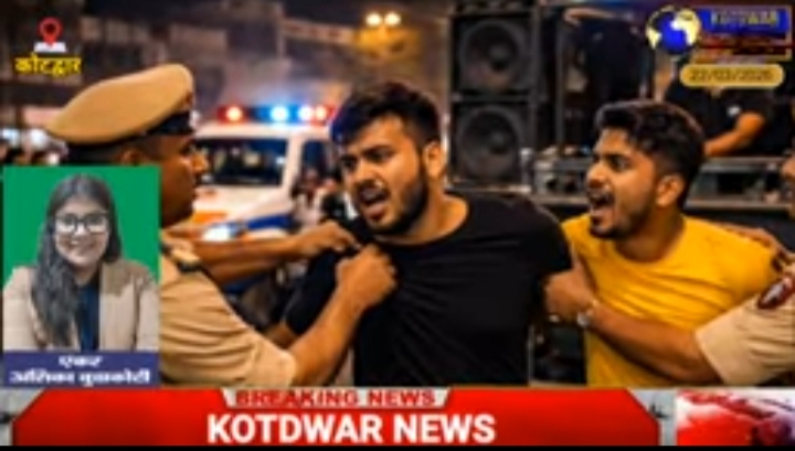 कोटद्वार में पुलिस की गाड़ी में तोड़फोड़ करने और अभद्रता करने वाला एक युवक गिरफ्तार, दूसरे कि तलाश जारी