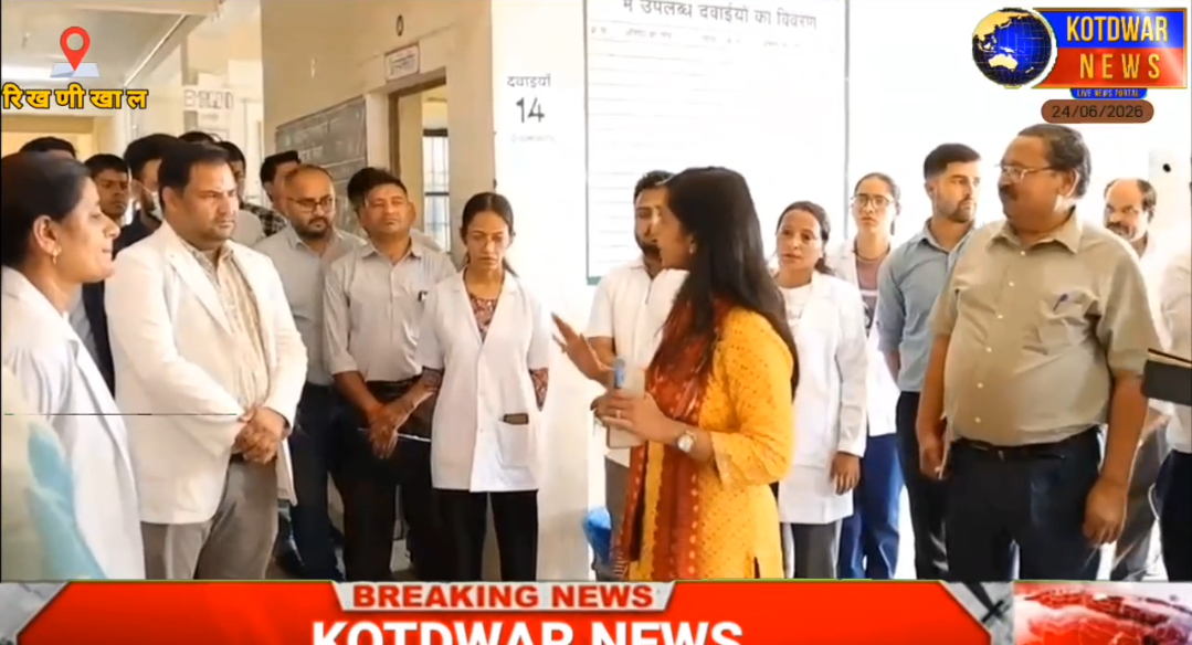 DM ने तारकेश्वर से रिखणीखाल और मेंदणी तक विकास कार्यों की जमीनी हकीकत परखी